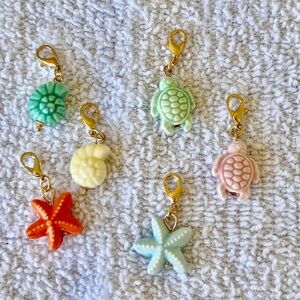 Bundle 6 Seashore Attachable Charms